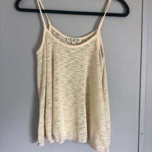 Cream Tank